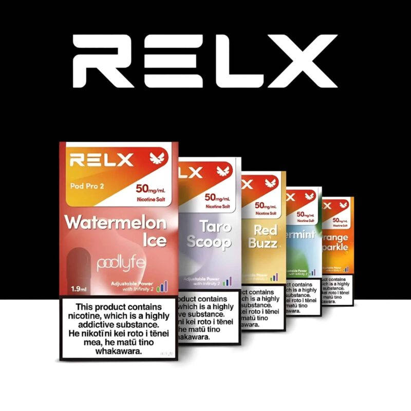 Relx煙彈｜悅刻煙彈(六代): 買4盒+500元送6代Relx主機｜限時活動